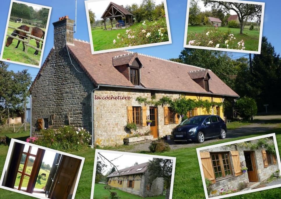 Gite : La Cochetiere : Ancienne Ferme 18Eme Villa Le Grais Luaran gambar