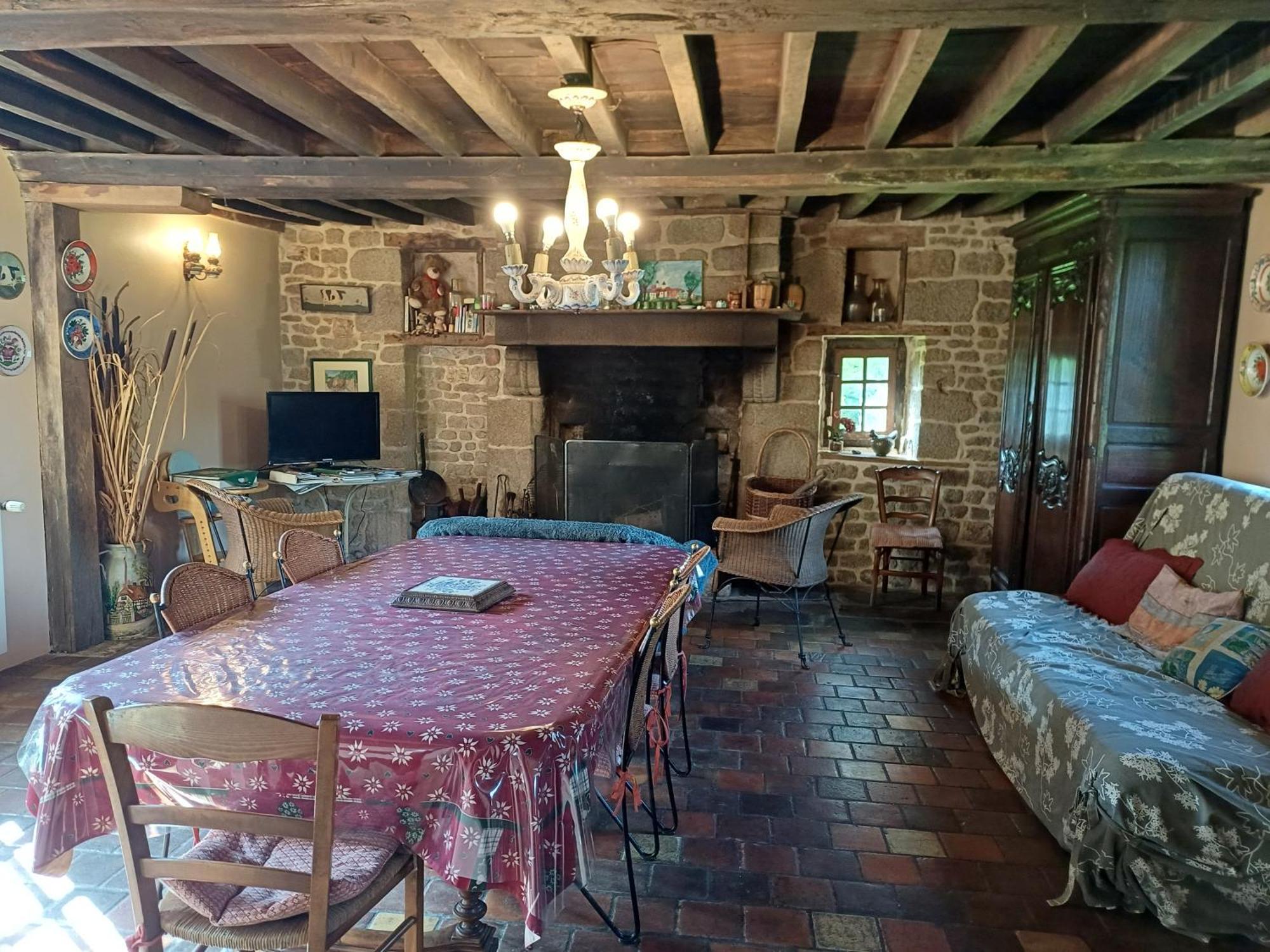 Gite : La Cochetiere : Ancienne Ferme 18Eme Villa Le Grais Luaran gambar