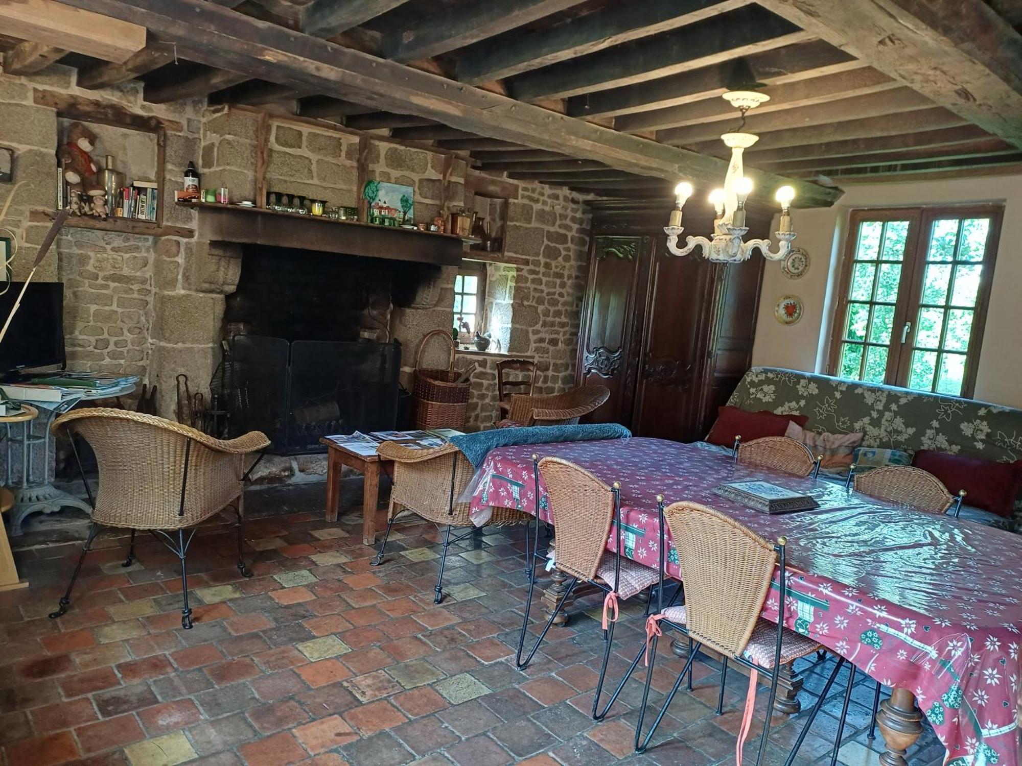 Gite : La Cochetiere : Ancienne Ferme 18Eme Villa Le Grais Luaran gambar